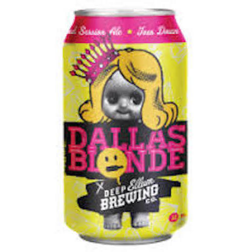 Deep Ellum Dallas Blonde Pk Can