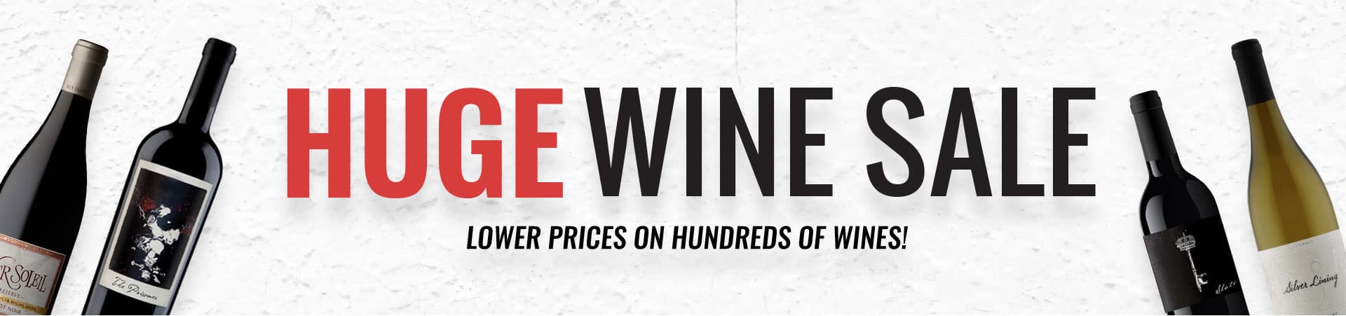 Huge Wine Sale