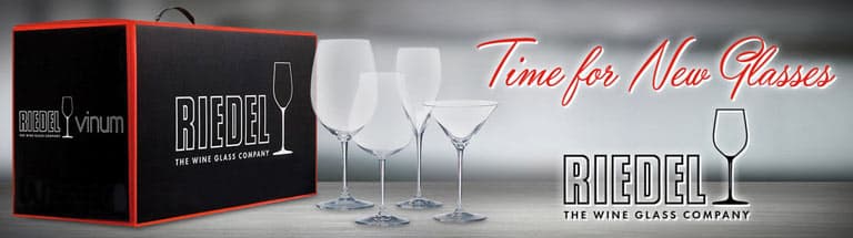 View Time for New Glasses. Shop Riedel glassware