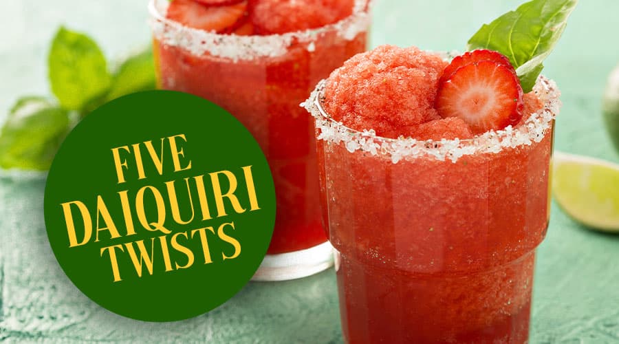 Featured image for 5 Daiquiri Recipes With A Twist