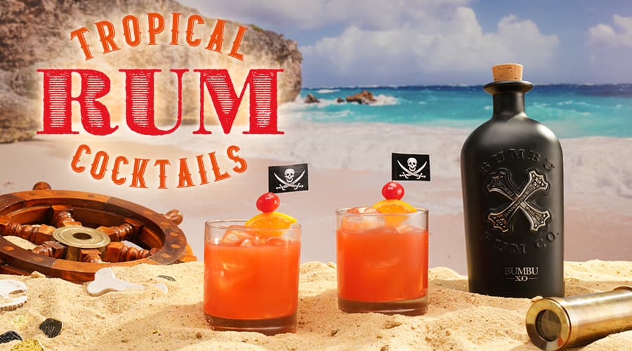 Featured image for Tropical Rum Cocktails