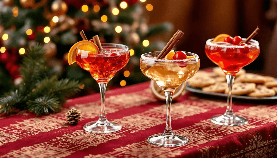 Image for Holiday Cocktail Garnishes: Festive Ways to Elevate Your Seasonal Drinks