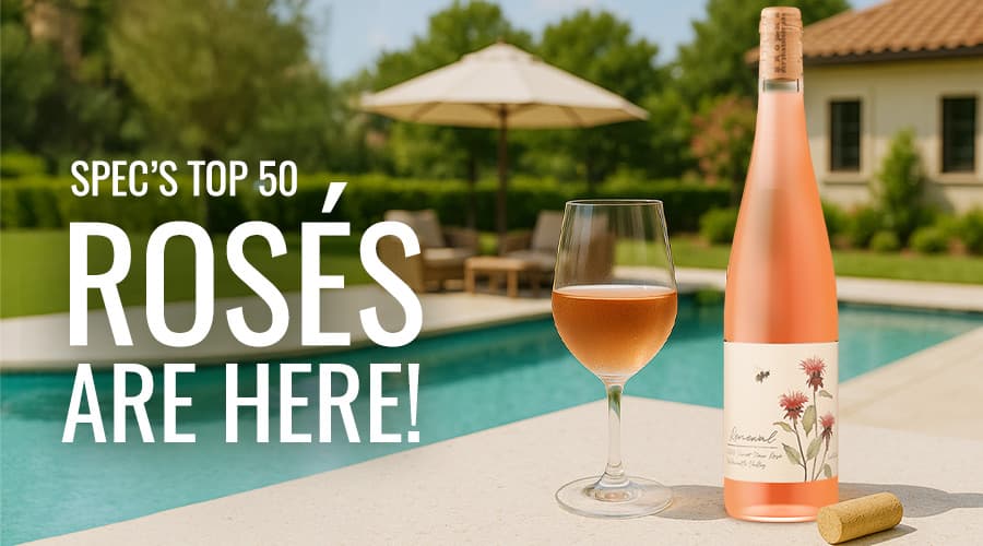 Featured image for Spec's Top 50 Rosés