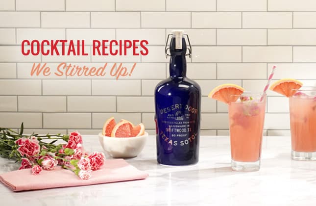 Cocktail Recipes We Stirred Up!
