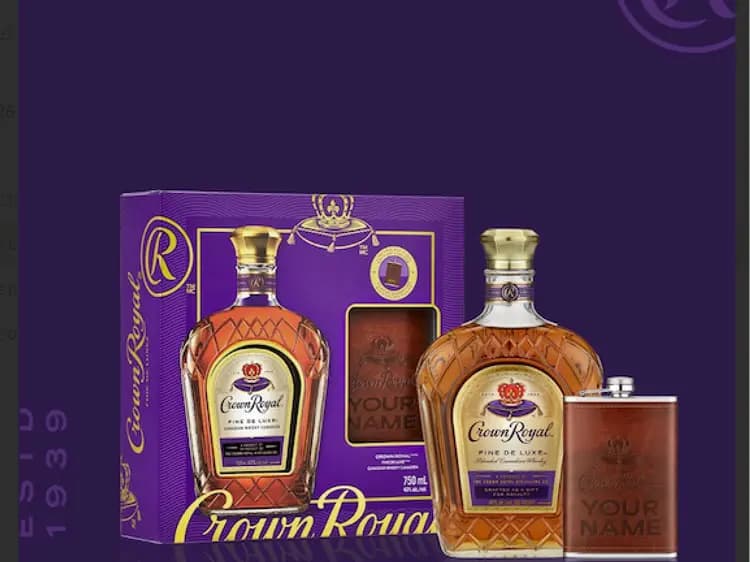 Crown Royal Flask Customization