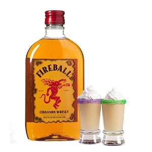 Featured image for Mardi Gras King Cake Shots