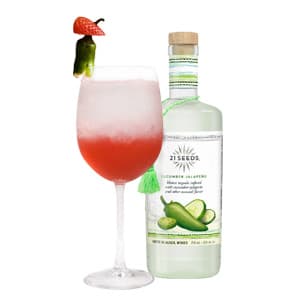 Featured image for Strawberry Serrano Spritz