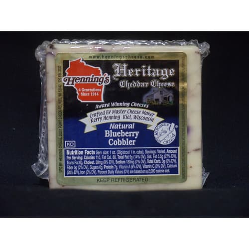 Henning's Mammoth Blueberry Cobbler Cheddar