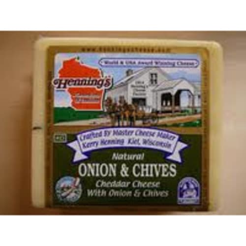 Henning's Onion & Chive Cheddar 38lb