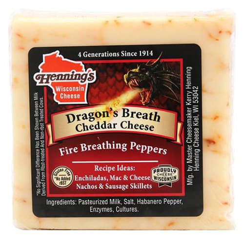 Cheese• Hennings Dragon's Breath Cheddar