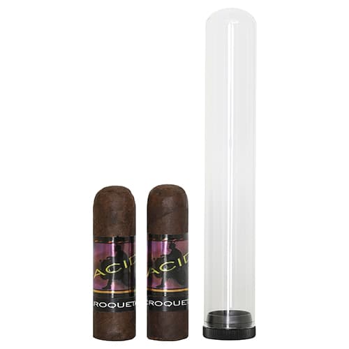 Cigar Acid Purple Croqueta Tube Box Of Twenty-five 2pk