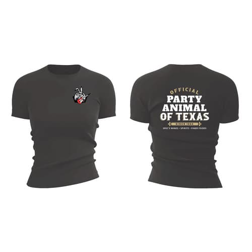 Spec's Party Animal Ladies T-shirt