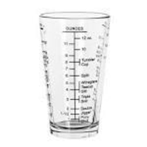 Libbey #1639 / 1918m Measuring Pint Glass