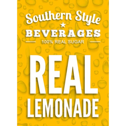 Southern Style Bib Lemonade • 3 Gal •