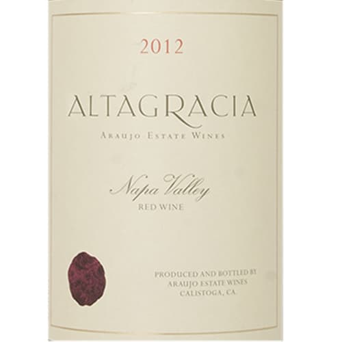 Altagracia By Araujo Red Meritage Napa