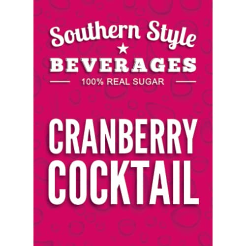 Southern Style Bib Cranberry Cocktail • 3 Gal •