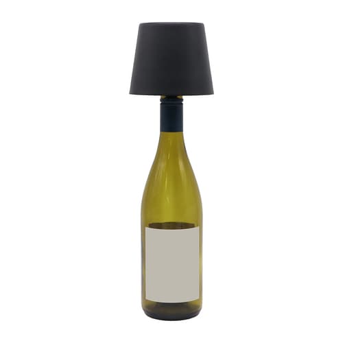 Led Bottle Top Lamp Rechargeable • Black