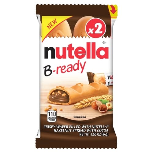 Nutella B-ready Wafer 2-pk • Hazelnut Spread