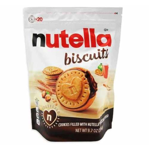 Nutella Biscuits Cookies • Nutella Hazelnut Spread Filled
