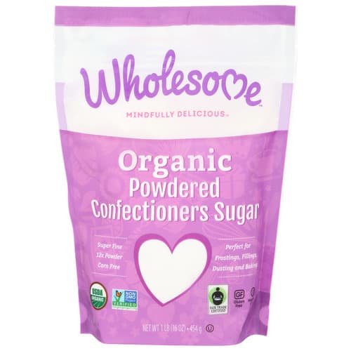 Wholesome Organic Sugar • Powdered Sugar