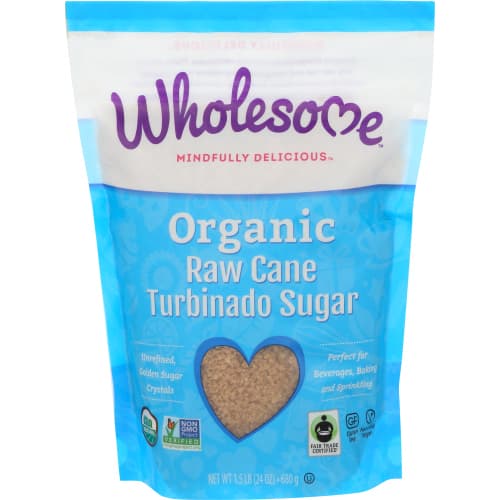 Wholesome Sweetner Organic • Turbinado Raw