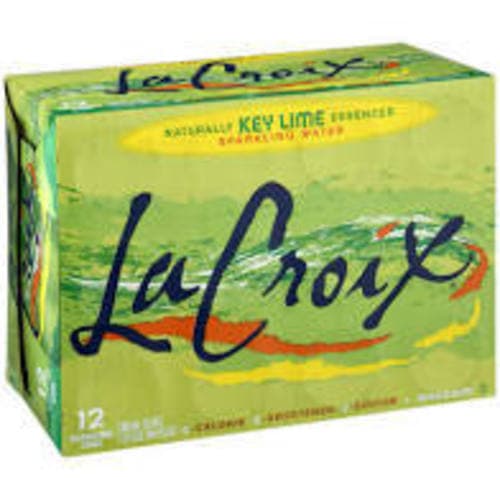La Croix Key Lime Flavored Sparkling Water 12 oz Can