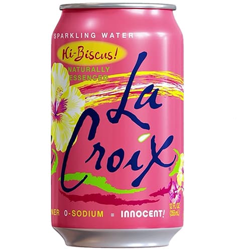 La Croix Single • Hi-biscus Sparkling Water