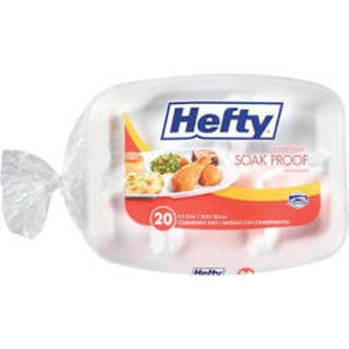 Hefty Everyday Plates • Compartment