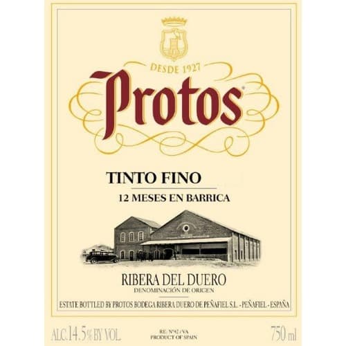 Protos Tinto Fino Ribera Del Duero