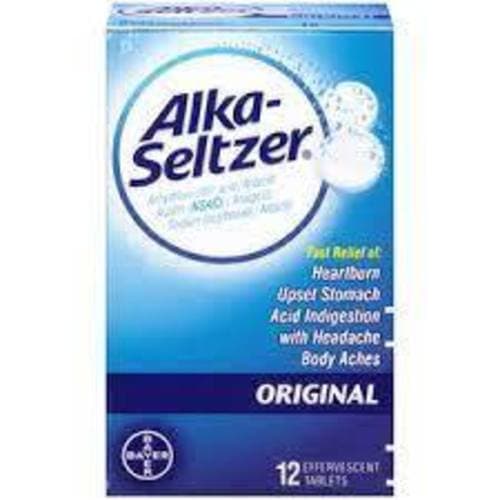 Alka-seltzer Original Effervescent Tablets