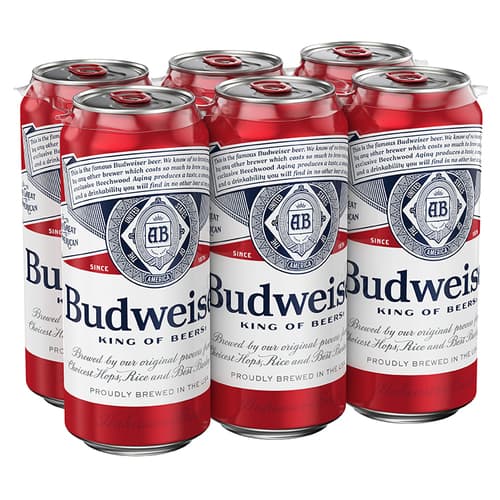 Budweiser • 16oz Cans