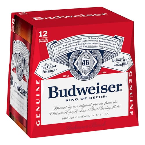 Budweiser • 12pk Bottles