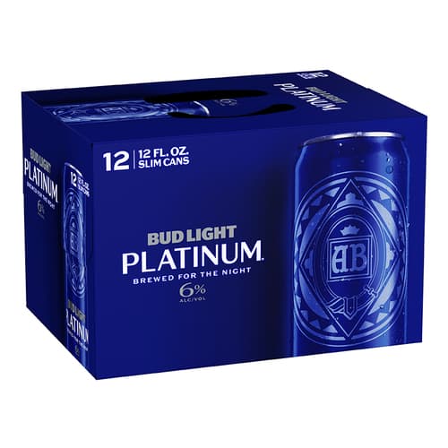 Bud Light Platinum • 12pk Cans