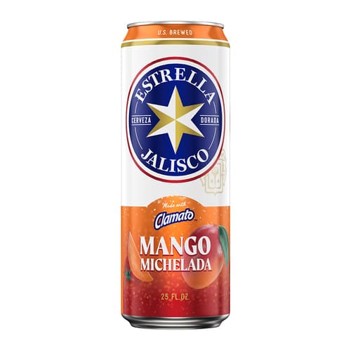 Estrella Jalisco Mango Michelada • 25oz Can
