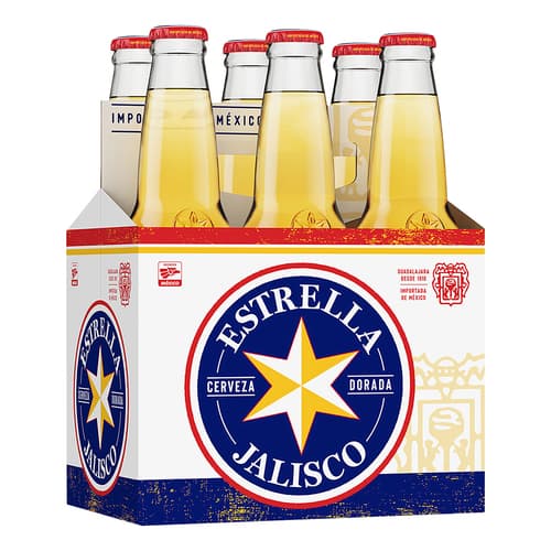Estrella Jalisco Mexican Lager • 6pk Bottle
