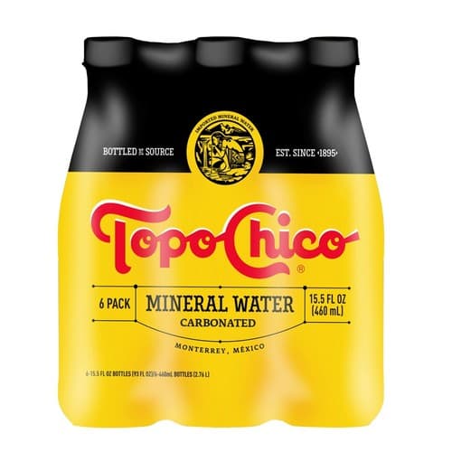 Topo Chico • Mineral Water 6pk / 15.5 oz Pet