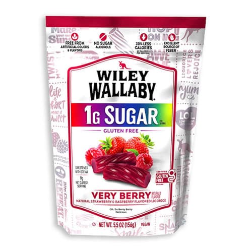 Wiley Wallaby Licorice • Berry Low Sugar