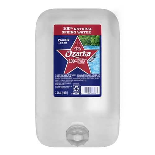 Ozarka Spring Water • 2.5 Gallon
