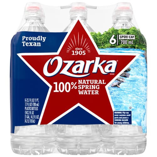Ozarka Spring Water • Sportcap 24 oz 6 Pack