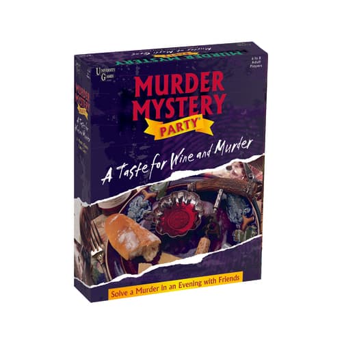 University Games • A Taste For Wine & Murder Mystery