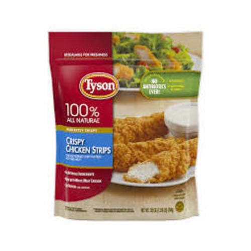Tyson Crispy Chicken Breast Frozen Strips