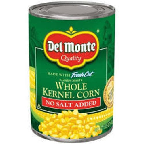 Del Monte • Whole Kernel Corn No Salt