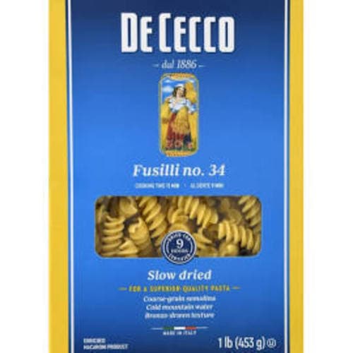 Dececco Pasta • Fusilli #34