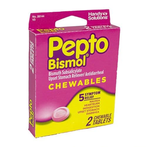 Unis • Pepto Bismol Chew Tab