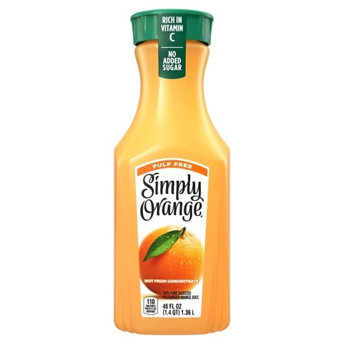 Simply Orange Juice Pulf Free
