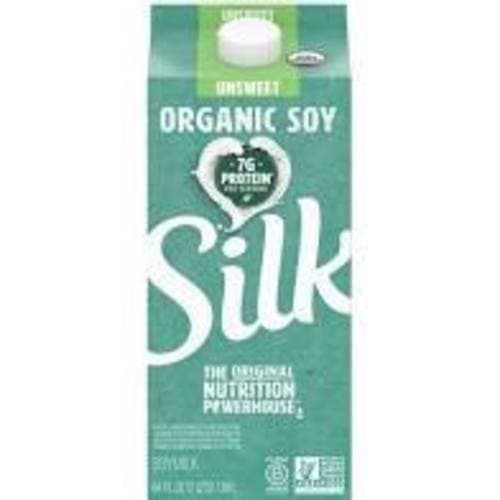 Silk Organic Unsweetened Soy Milk