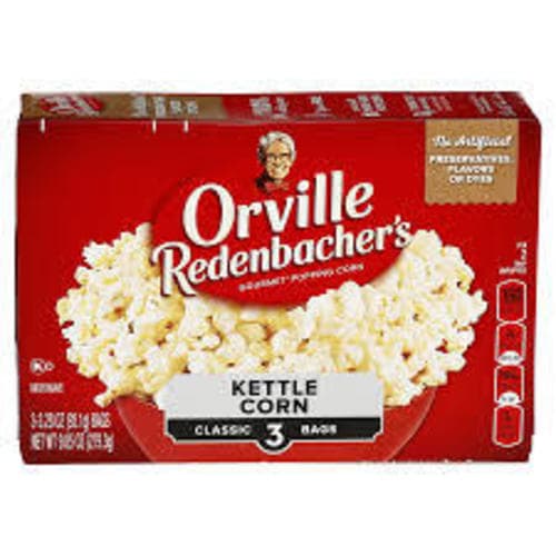 Orville Redenbacker's Microwave Popcorn • Kettle Corn
