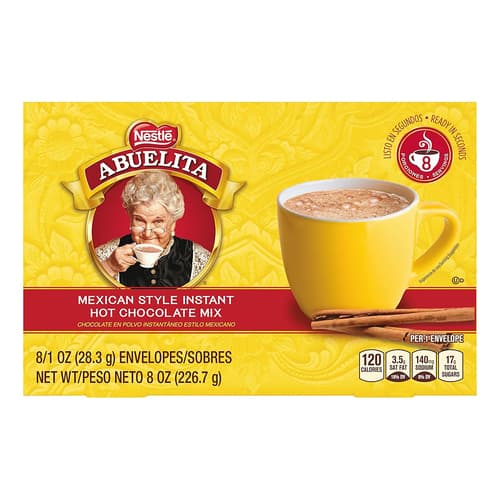 Abuelita Mexican Style Instant Hot Chocolate Mix 8 Ct