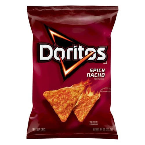 Doritos Spicy Nachos Flavored Corn Snacks