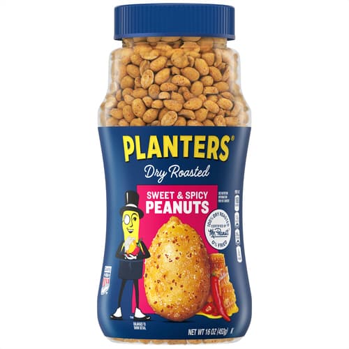 Planters Nut Sweet & Spicy Peanuts